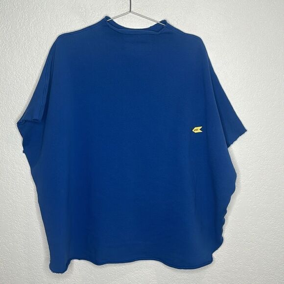 New Frank & Eileen AUDREY Capelet  ROYAL BLUE One Size Cotton - Picture 7 of 15